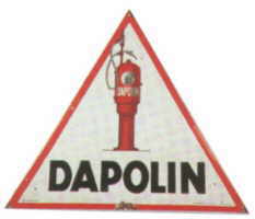 Dapolin Hinweisschild